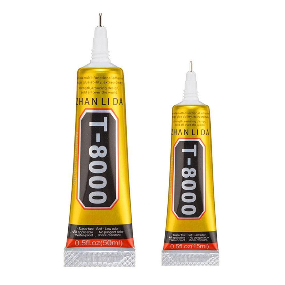 Mobile Phone Repair Adhesive T8000 Glue 15ml Super Phone Tablet Adhesive Repair Mobile Sealant Screen I9D6