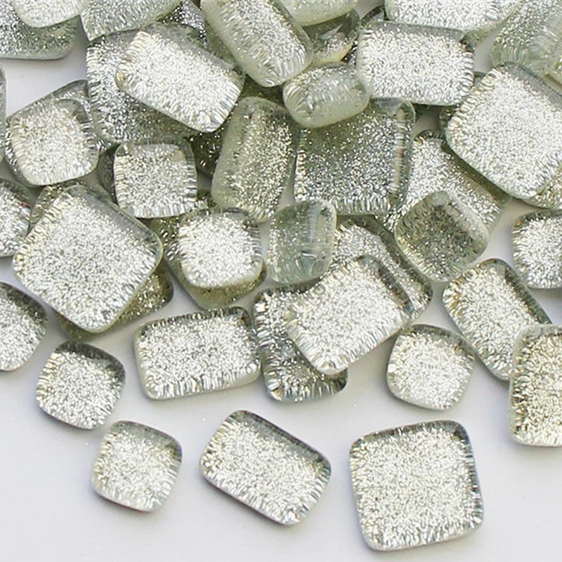 funkeln Kristall Mosaik Unregelmäßig Geformte Mosaik Steine DIY Stein Fragmente Gemischt Farbe Mosaik Handwerk Dekor: Armee Grün