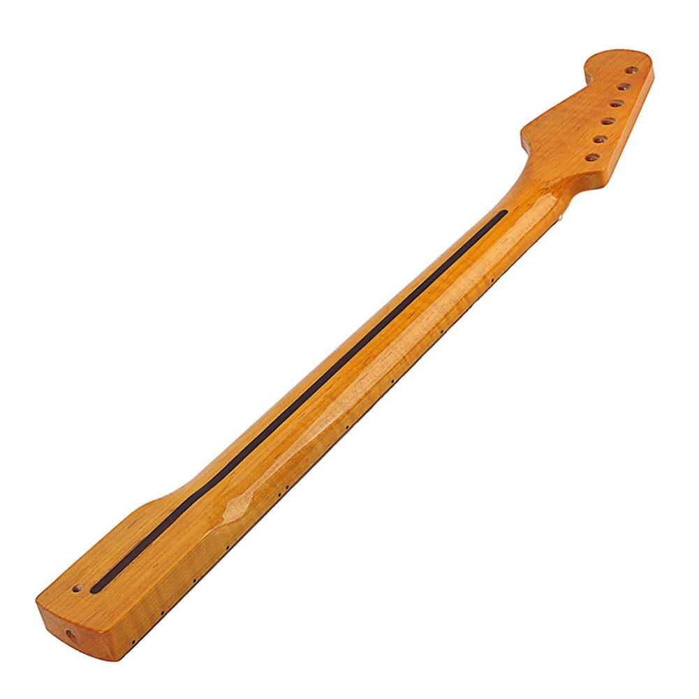Elegante sostituzione delle parti del manico della tastiera in legno a 21 tasti per chitarra elettrica ST