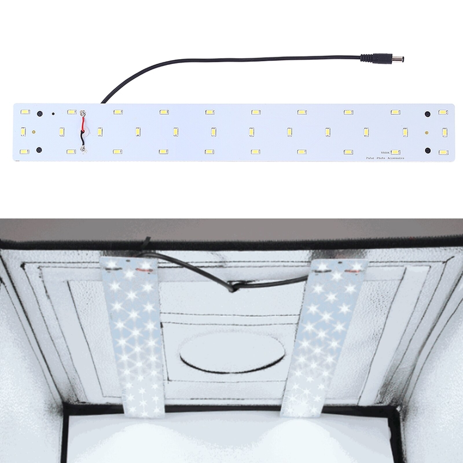PULUZ LED Light Bar Replacement for Studio Light Box 20cm 40cm 60cm Softbox Light Strip