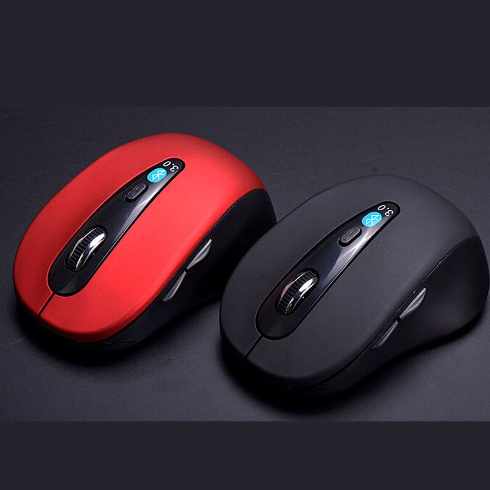 Draadloze Bluetooth Muis 2.4Ghz Pc Gaming Muizen 1600Dpi Verstelbare Ergonomische Muis Voor Laptop/Pc Computer