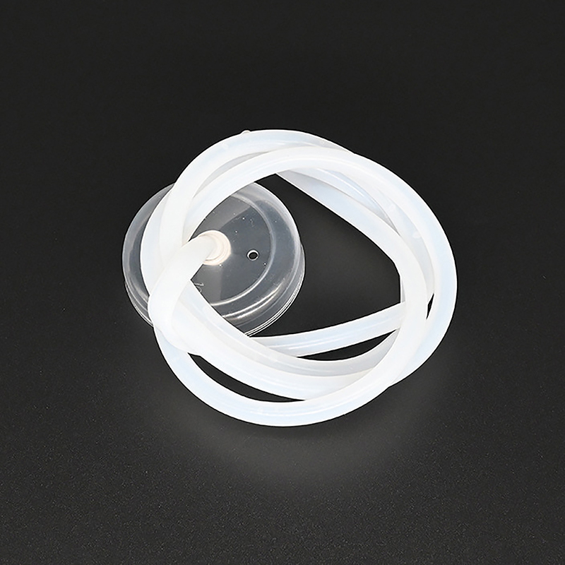 Accesorios para dispensador de agua, tubo de silicona, manguera de succión automática Flexible, tubo de entrada Universal de grado alimenticio, 1 Juego