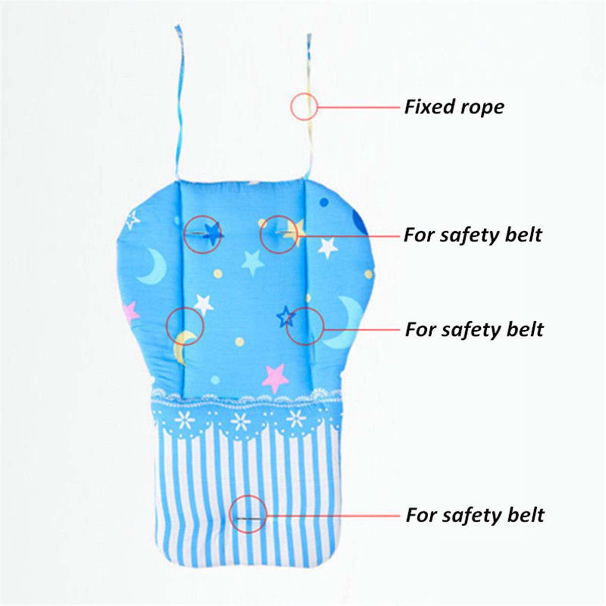 Baby High Chair Cushion Cover Kids Children Booste... – Grandado