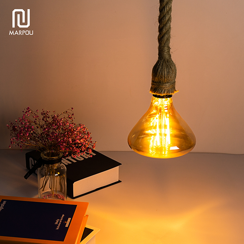 Retro Decorative Rope E27 Hanging Lamp Holder 1m 1.5m 2m Socket E27 Lamp Base Bulb Holder Chandelier Connector Adaptor Cable