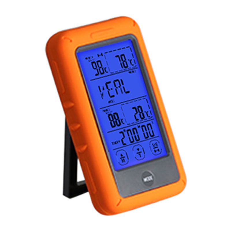 Digital Oven Dual Probe Thermometer Set Wireless Remote For Cooking Meat Food