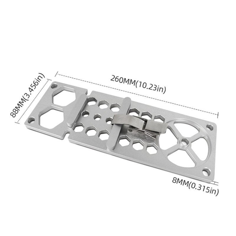 Houtbewerking 90 Graden Hoek Stop Track Zag Vierkante Geleiderail Klem Haakse Positionering Plaat Voor Festool En Makita Rails: Clamp B