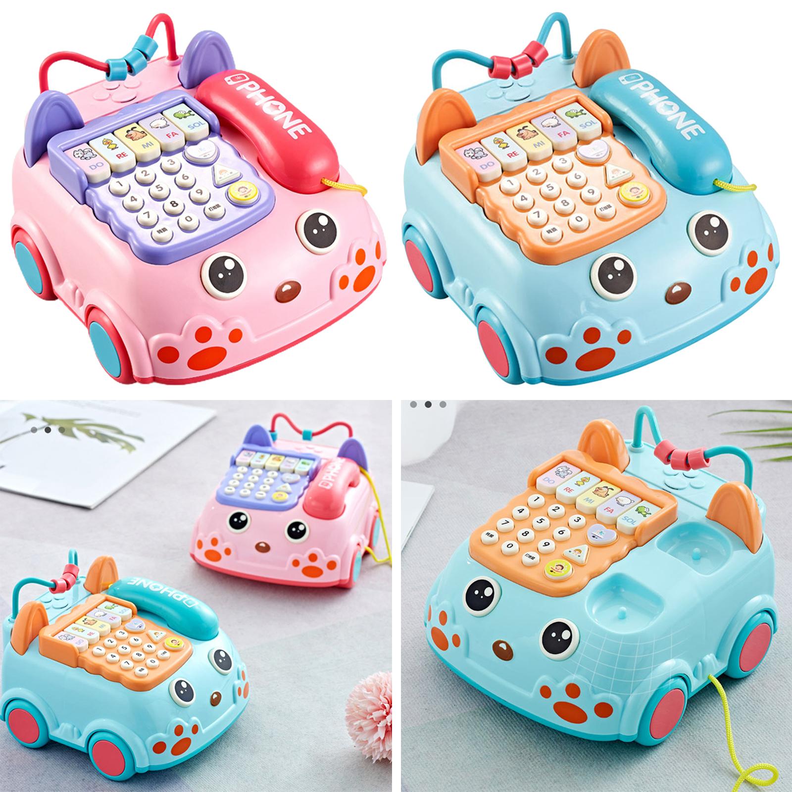 Phone Toy Early Education Pretend to Call A Phone Call Development of Educational Trail Function