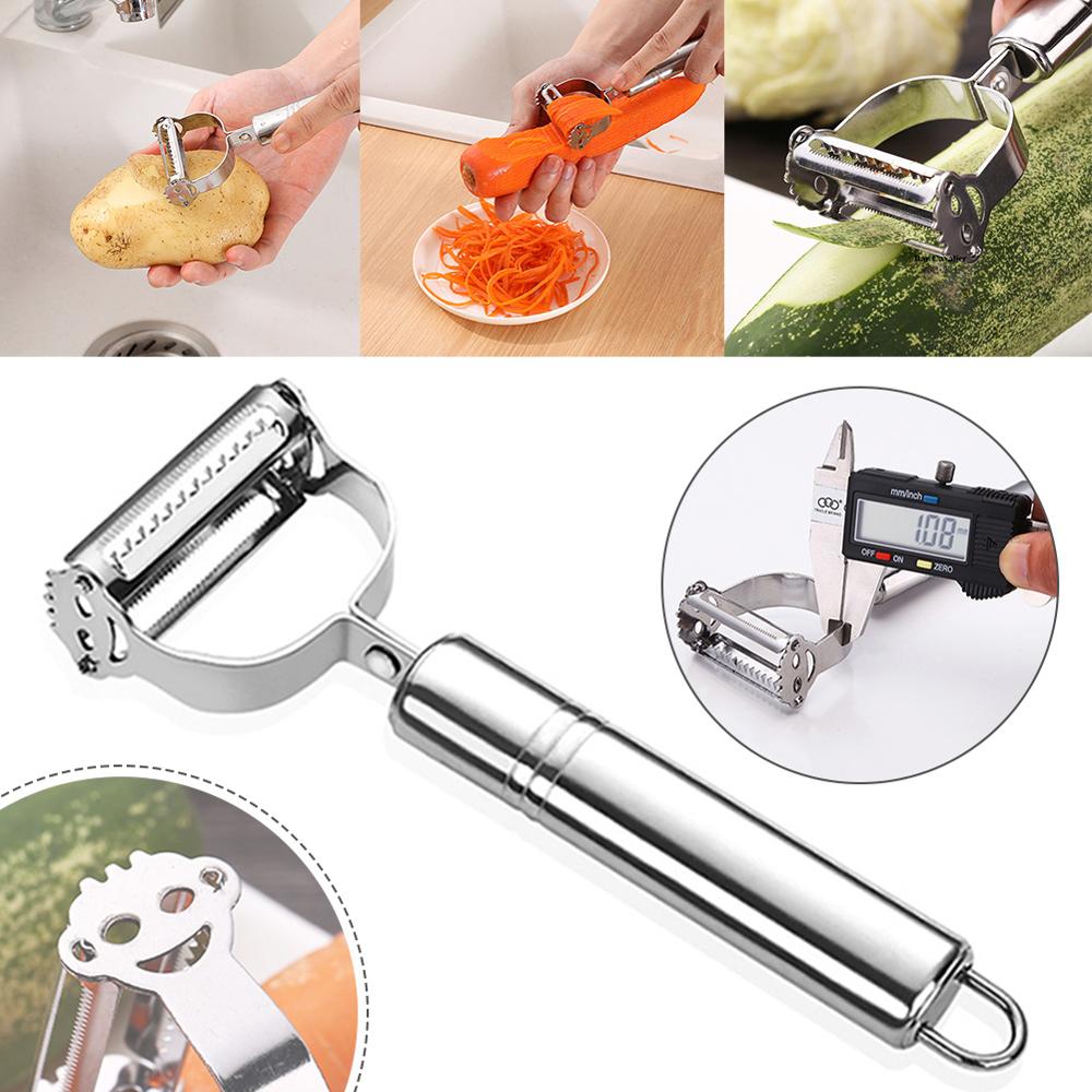 Stainless Steel Potato Cucumber Carrot Grater Julienne Peeler Vegetables Fruit Peeler Vegetable Slicer