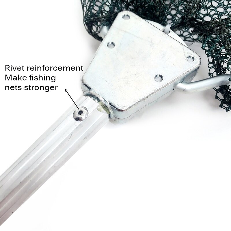 Aluminum Alloy Portable Telescopic Fishing Net Telescopic Folding Landing Gear Rod Folding Fishing Net Landing Gear Net