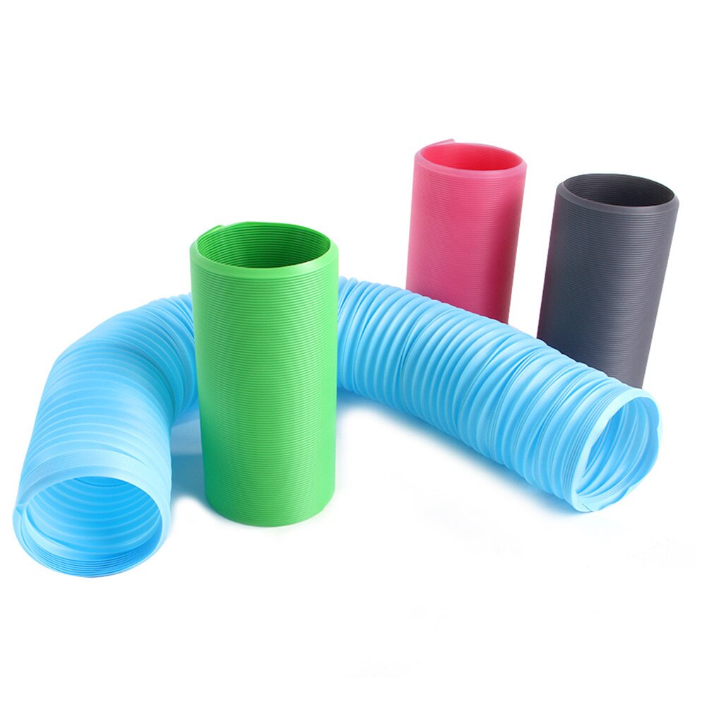 Animal Tunnel Telescopic Plastic Collapsible Training Channel Tubes Hamster Ferret Game Interactive Indoor Toy Funny Small Pet