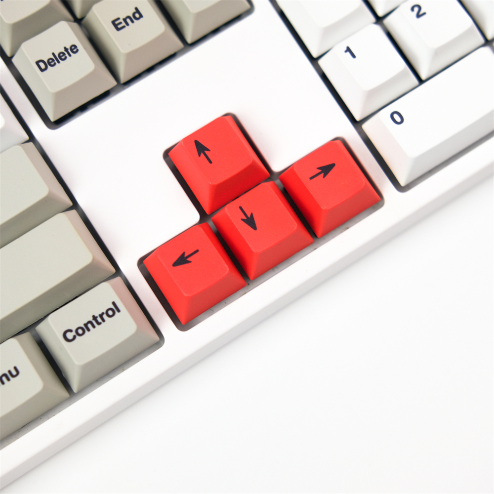 Japanese Minimalist Keycaps PBT Cherry Profile DYE Sublimation Keys For MX HHKB 60% 65% Mechanical Keyboard With 1.75u Shift