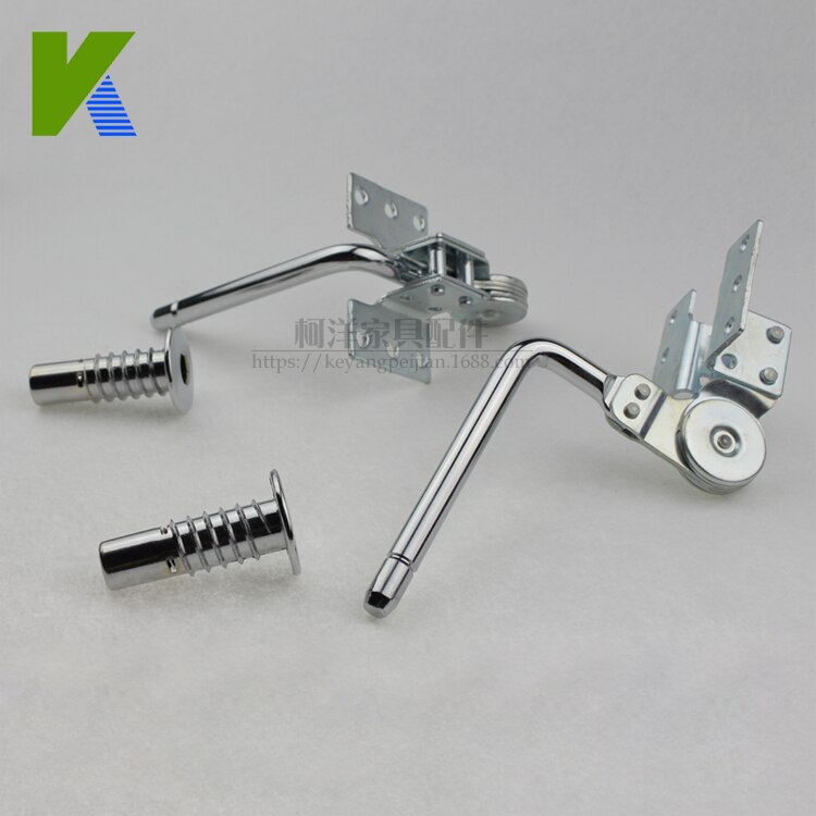 Adjustable ratchet sofa bed hinge mechanism for sofa headrest