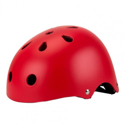 Casque de vélo vtt rond pour enfants/adultes, accessoire de Sport, taille de tête réglable, pour vélo de route en montagne: Rouge