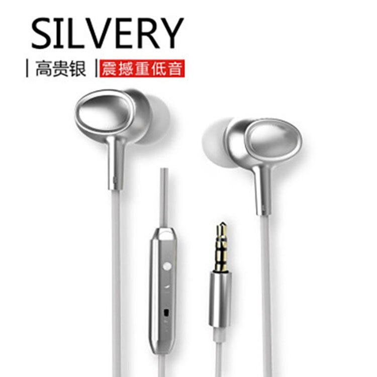 3.5mm in-ear hovedtelefoner ledning med mccall qing call sports musikformede in-ear hovedtelefoner