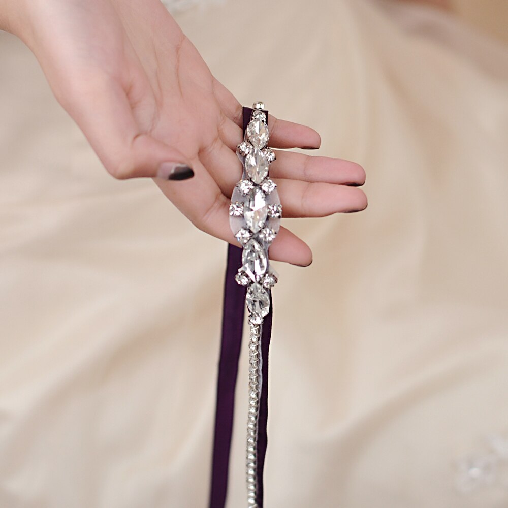 Cinturones de boda brillantes y finos, fajas nupciales de diamantes de imitación, cinturones de novia de plata fina para mujer, cinturón de para accesorio de boda