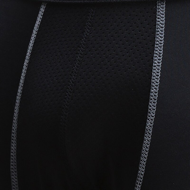 Men's Pants Calf-Length Elastic Sports Running Fitness Training Tights Trousers