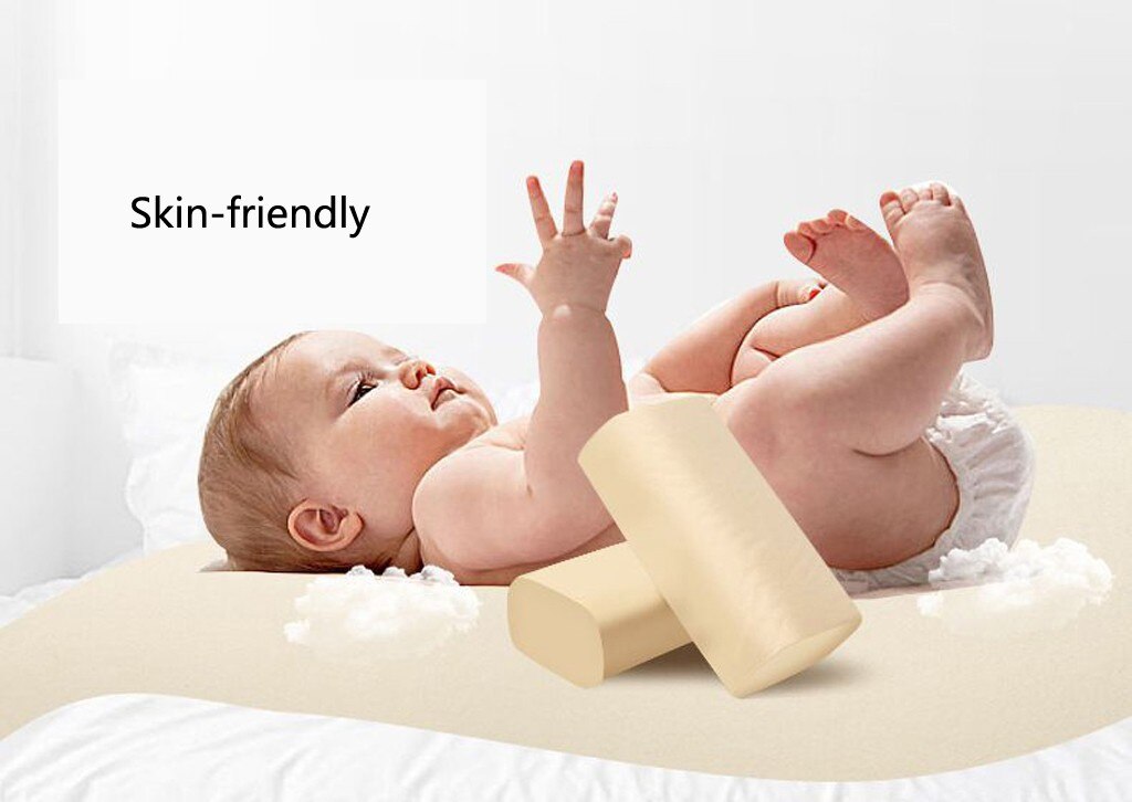 12 Roll Hygienic Roll Paper Affordable Coreless Paper Towels Toilet Paper toilet paper rolls pack rolling paper D402