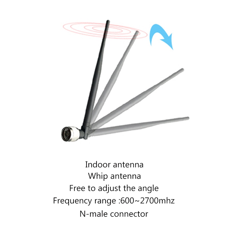 lintratek GSM 2G 3G 4G Antenna 600~2700mhz Indoor antenna for cellphone signal booster amplifier easy install Repeater antenna