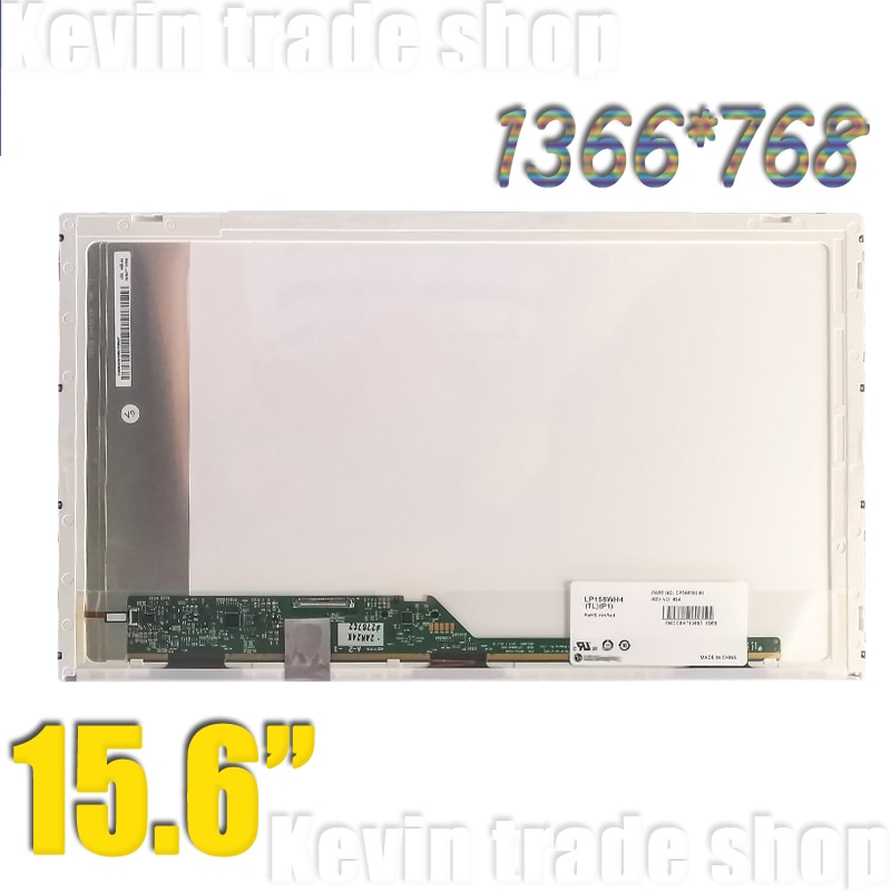 Grado B 15,6 "pantalla de ordenador portátil B156XW02 V.2 V.6 LP156WH4 TLN1 B156XTN02.0 N156BGE-L21 LP156WH2 TL A1 LTN156AT24 lcd matriz 40pin