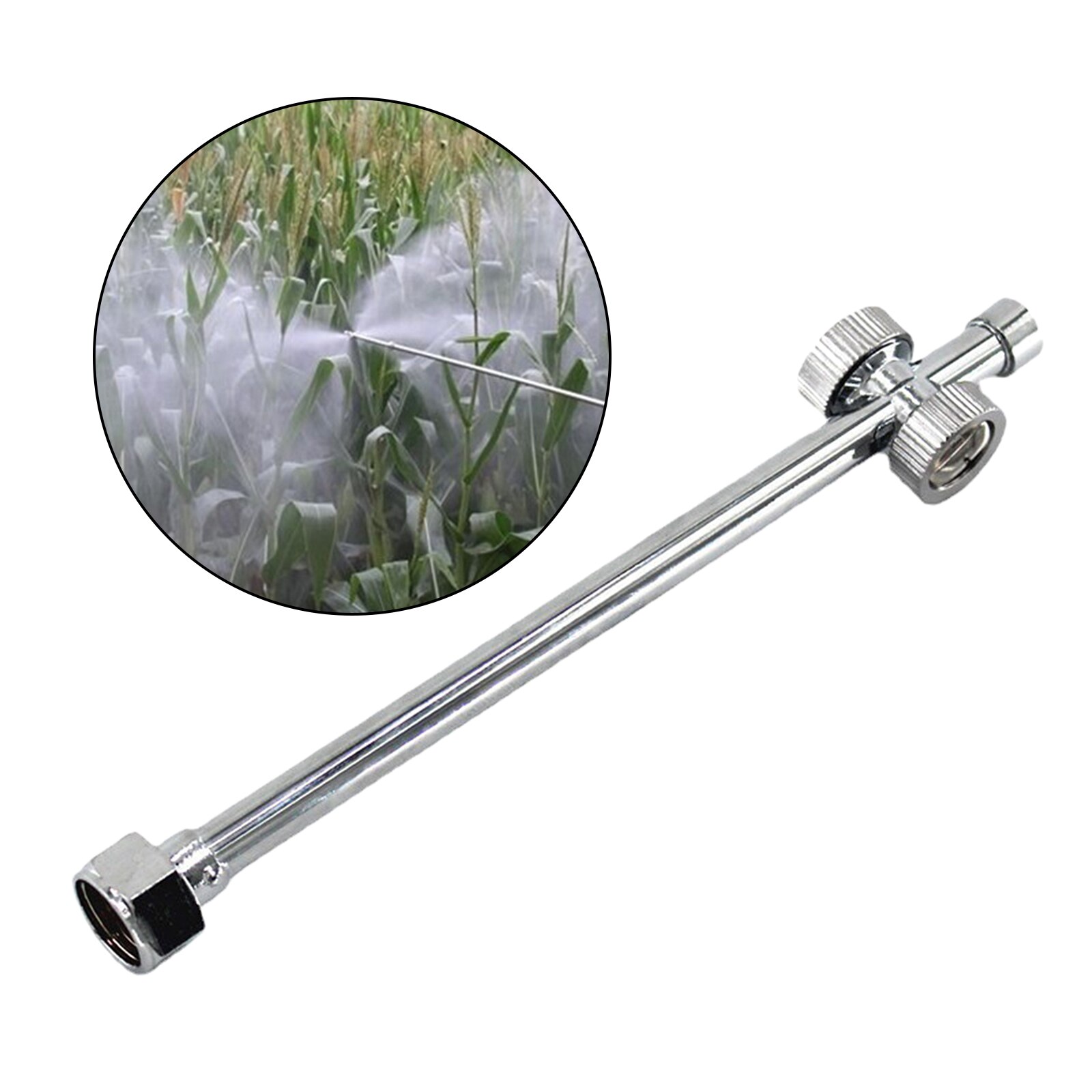 7.5 Inch Sprayer Stainless Stee Replacement Wand Spray Fan-shaped Double-sided Nozzle