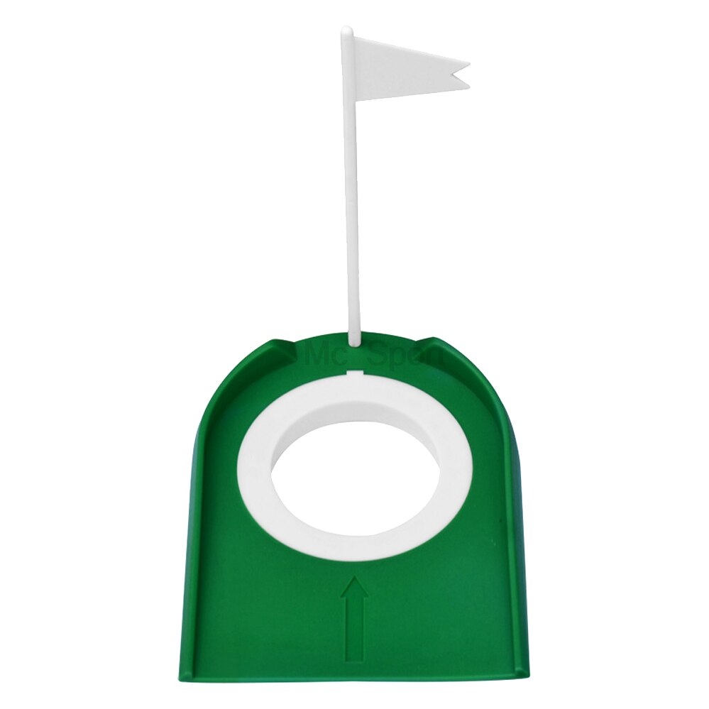 Hul golf regulering størrelse gummi putte kop 4 1/4 "hul med flag