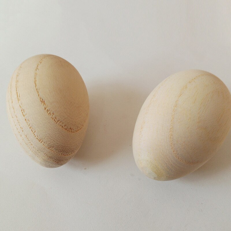 8 Stuks Houten Ei Shakers Musical Percussie Instrumentsmusic Ei Speelgoed Set Voor Kind Speelgoed Diy Schilderen Muziek Leren