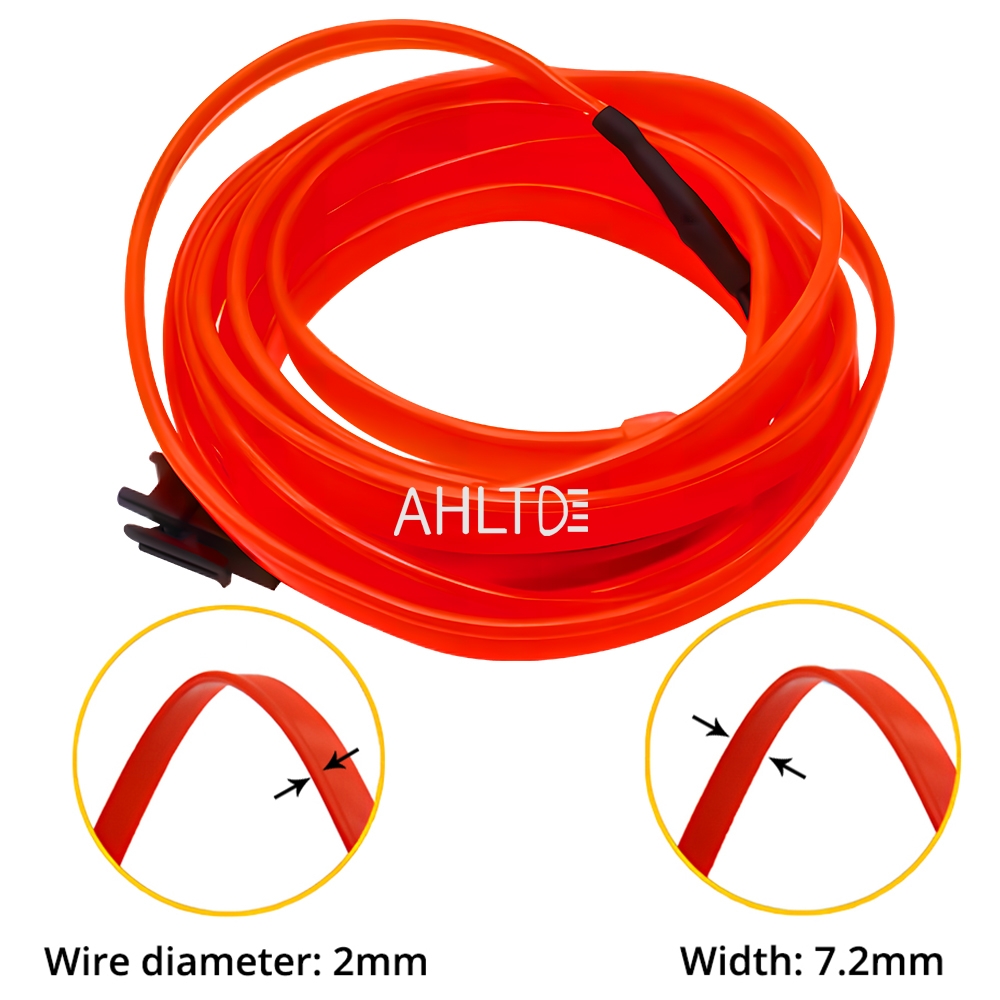 Auto DIY Flexible Ambient Light Party Atmosphere Diode 1M/2M/3M/5M Car Interior Led Decorative Lamp EL Wiring Neon Strip DC 12V