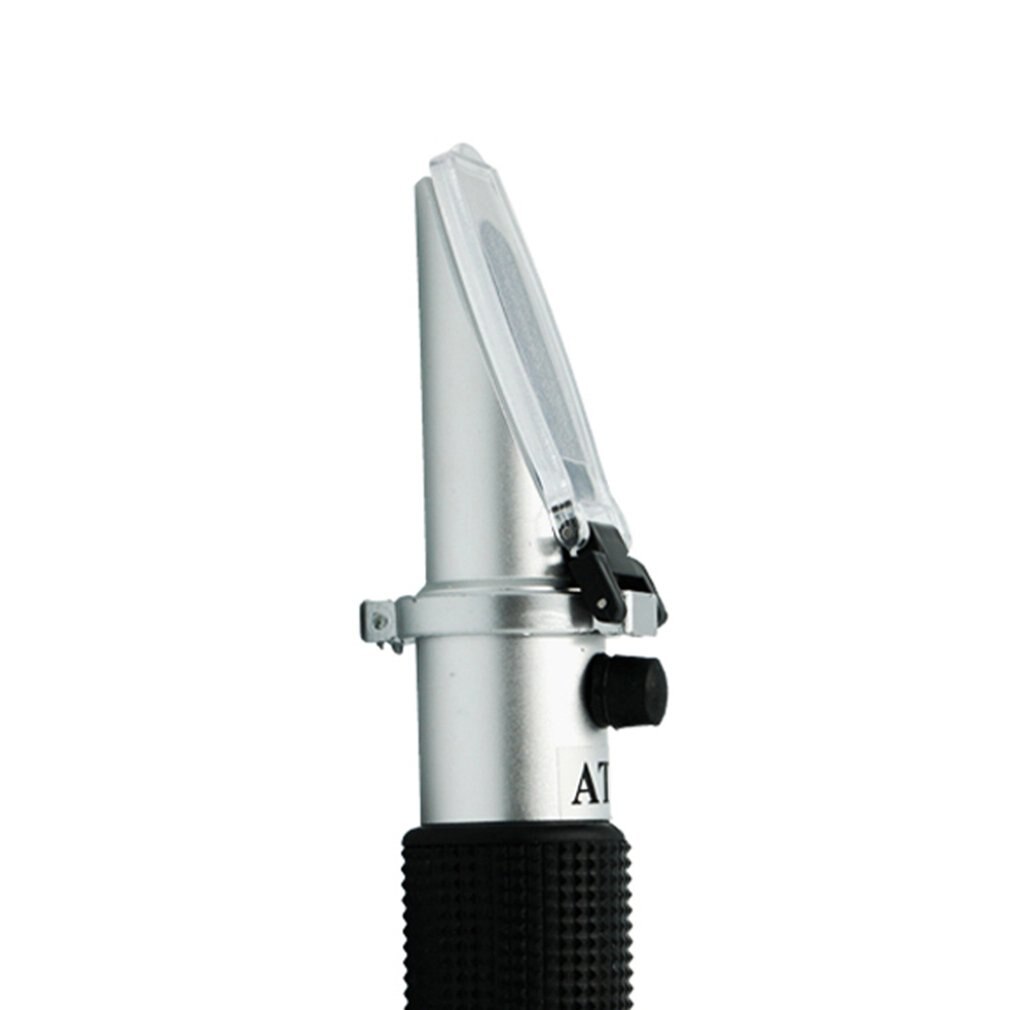 Portable 2 in 1 Salinity Brix Refractometer,, Sugar Salinity Refractometer test salt water 0-28%, Brix 0-32% / with ATC /