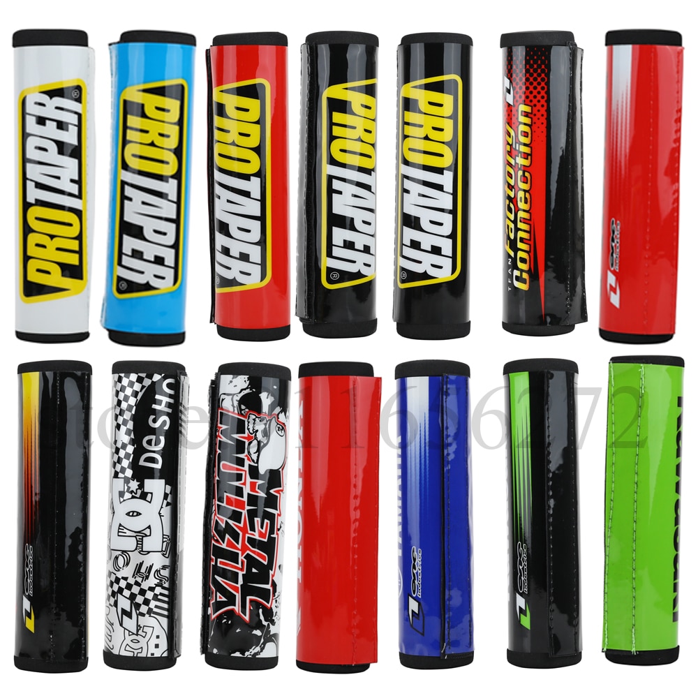 20cm 7/8" Handlebar Crossbar Bar Pad Round Bar Handlebars Pads Dirt Pit Bike Motocross Motorcycle ATV Quad Chest Protector