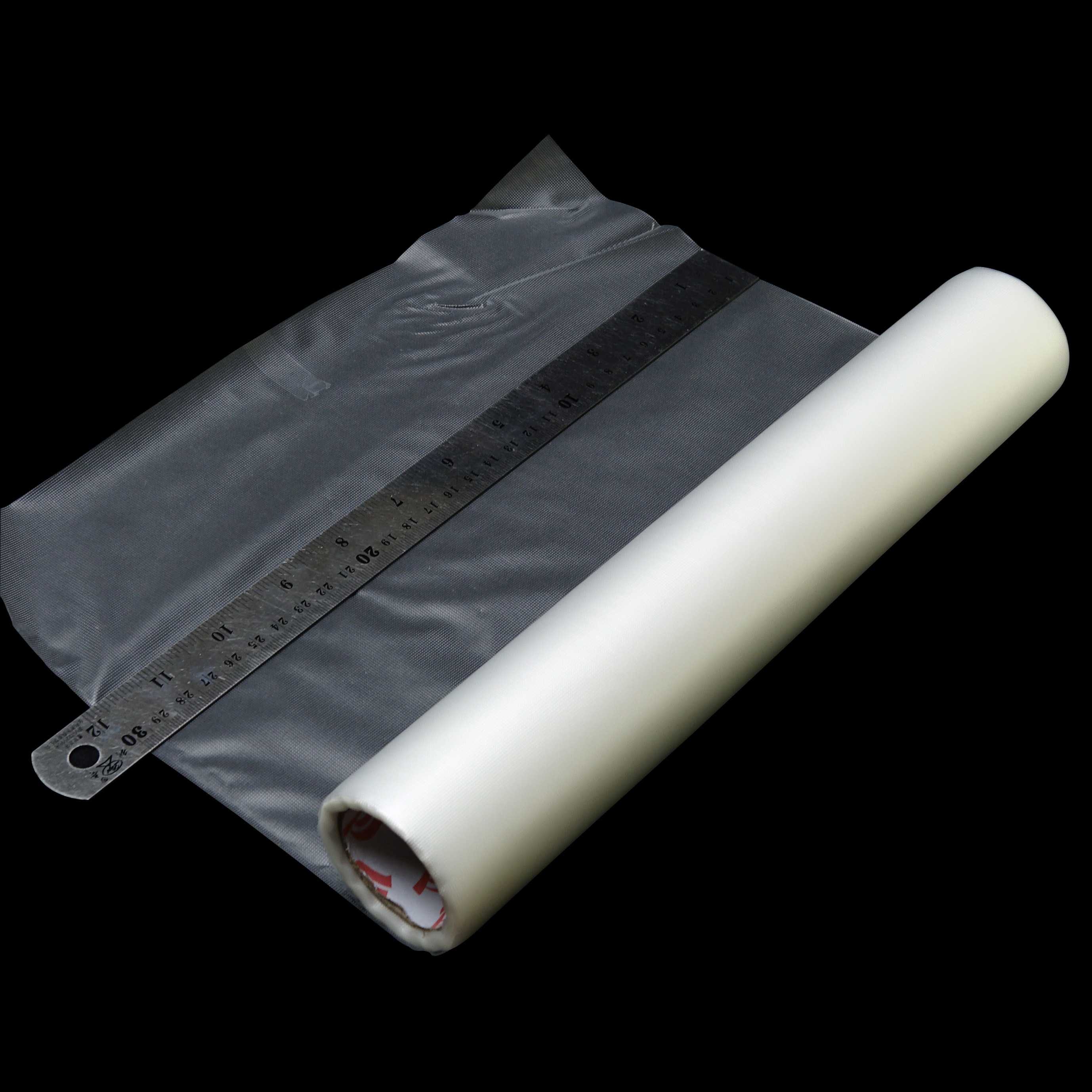 Simthread vask væk broderi stabilisator 35um gennemsigtige koldt vandopløselige topping film broderi topping 10 yards rulle
