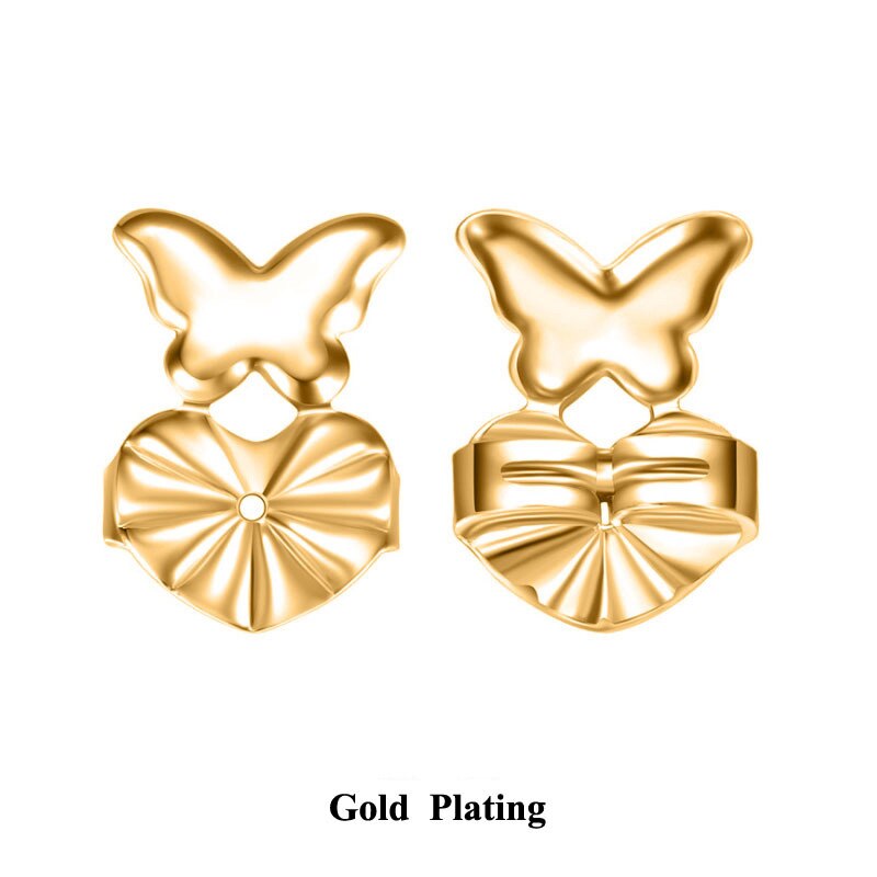 Nowe popularne Magic Bax Ear Studs urządzenie pomocnicze kreatywne nausznice Stud Buckle Lifter europejska i amerykańska biżuteria: C-Gold