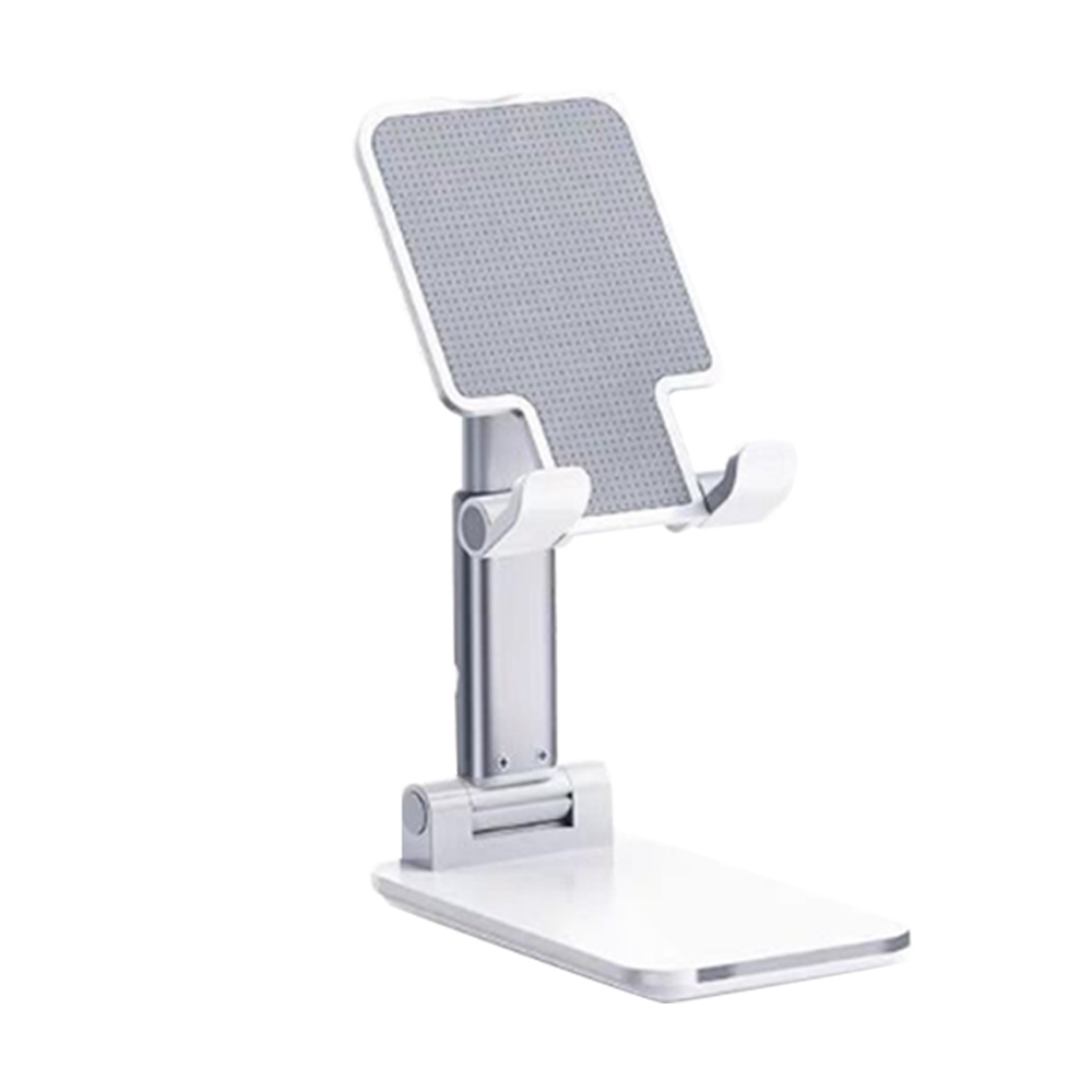 Universele Tablet Telefoon Houder Bureau Voor Telefoon Desktop Tablet Stand Voor Mobiele Telefoon Tafel Houder Mobiele Telefoon Stand Mount: WHITE