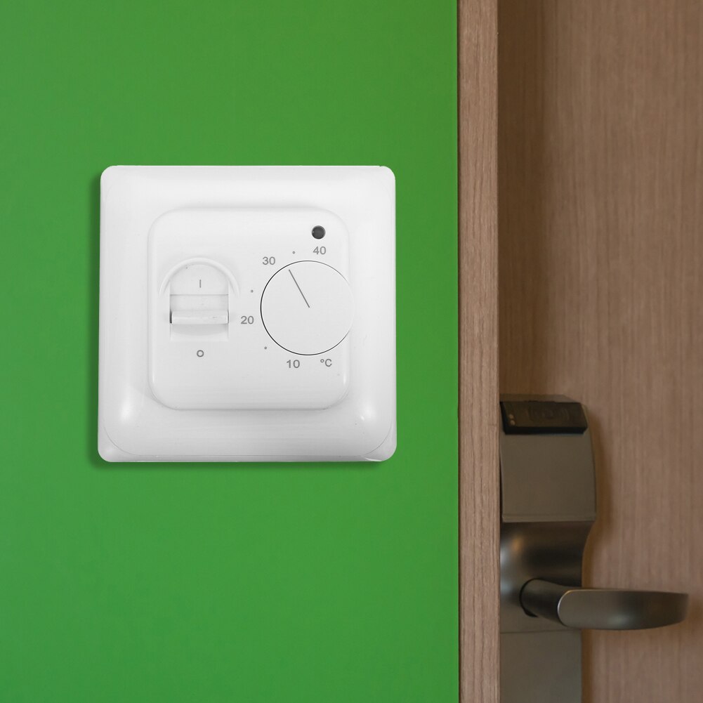 16A Programmeerbare Elektrische Vloerverwarming Thermostaat Temperatuurregelaar Touchscreen Lcd Met Backl