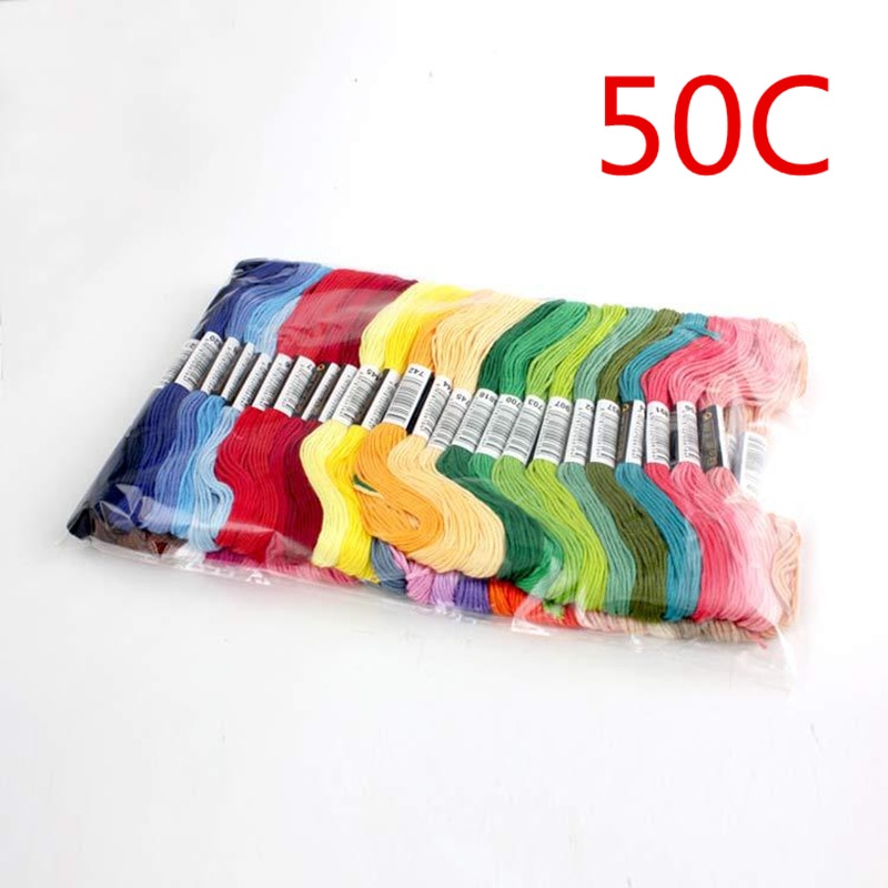 50 Stuks Willekeurige Kleur Borduurgaren Diy Zijde Grandado 50 Stuks Willekeurige Kleur Borduurgaren Diy Zijde Grandado
