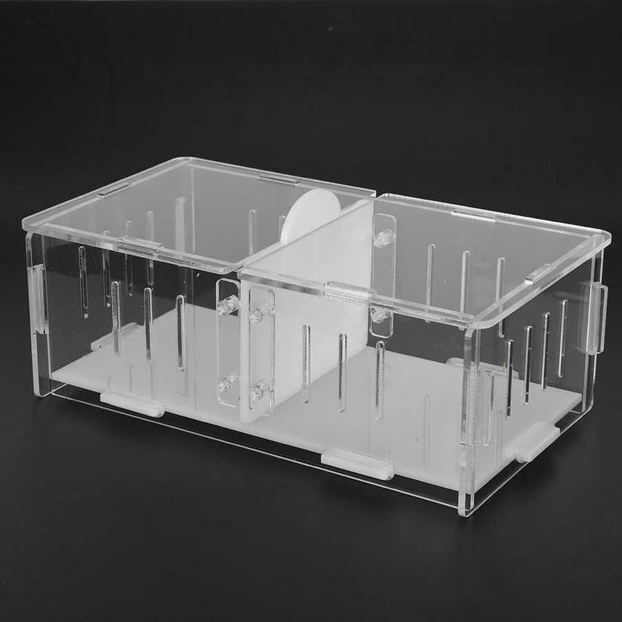 Acrylic Insects Box Reptile Box Reptile Breeding Box Insect Landscaping Feeding Box for Fighting Crickets Insects Box