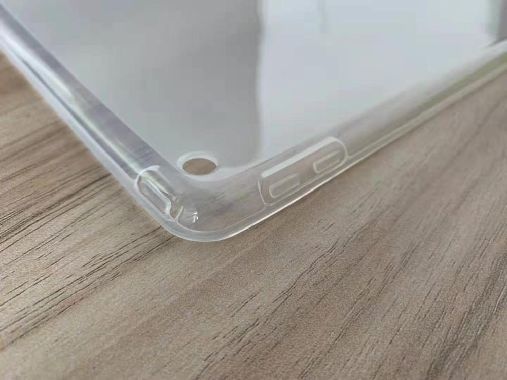 Hoesje voor apple ipad 10.2 ipad 7 generatie 7th  a2197 a2200 a2198 a2232 slank, zacht siliconen tpu mat hoesje