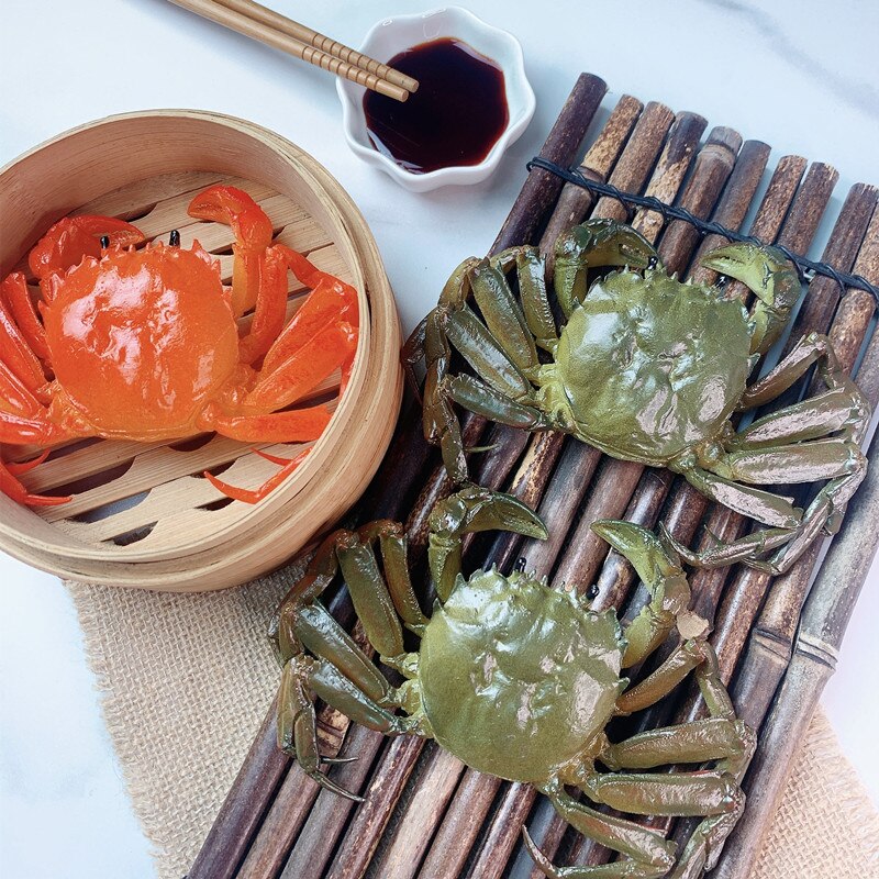 Simulation Hairy Crab Model Male Crab Female Crab Crab Model Hairy Crab Mold Props Simulation Food
