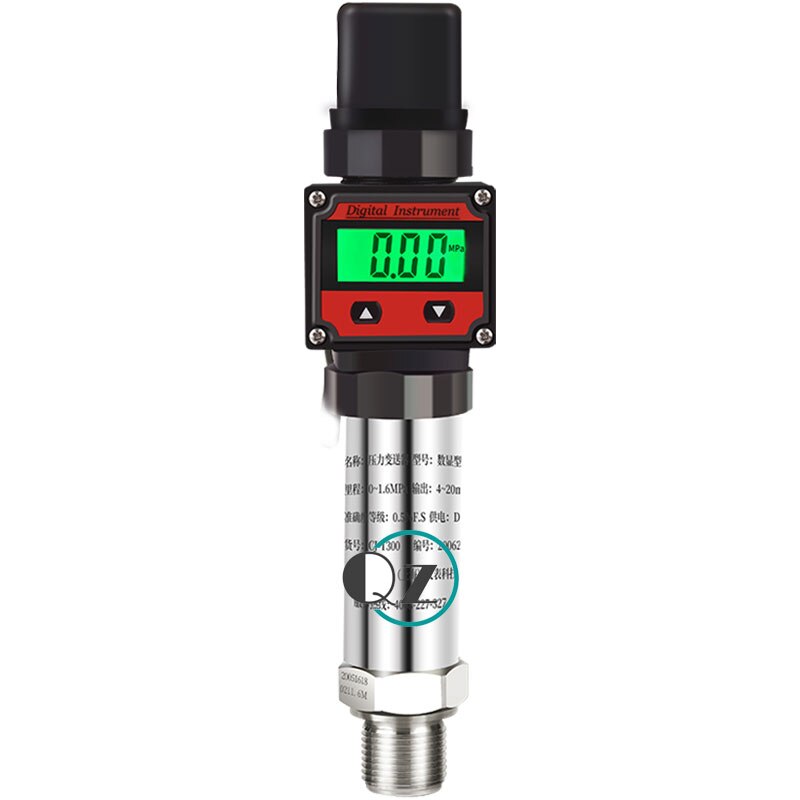 LCD Digital display pressure sensor Oil Gas Diffusion Silicon Digital Pressure Transmitter sensors Hydraulic 4-20MA M20X1.5 G1/2