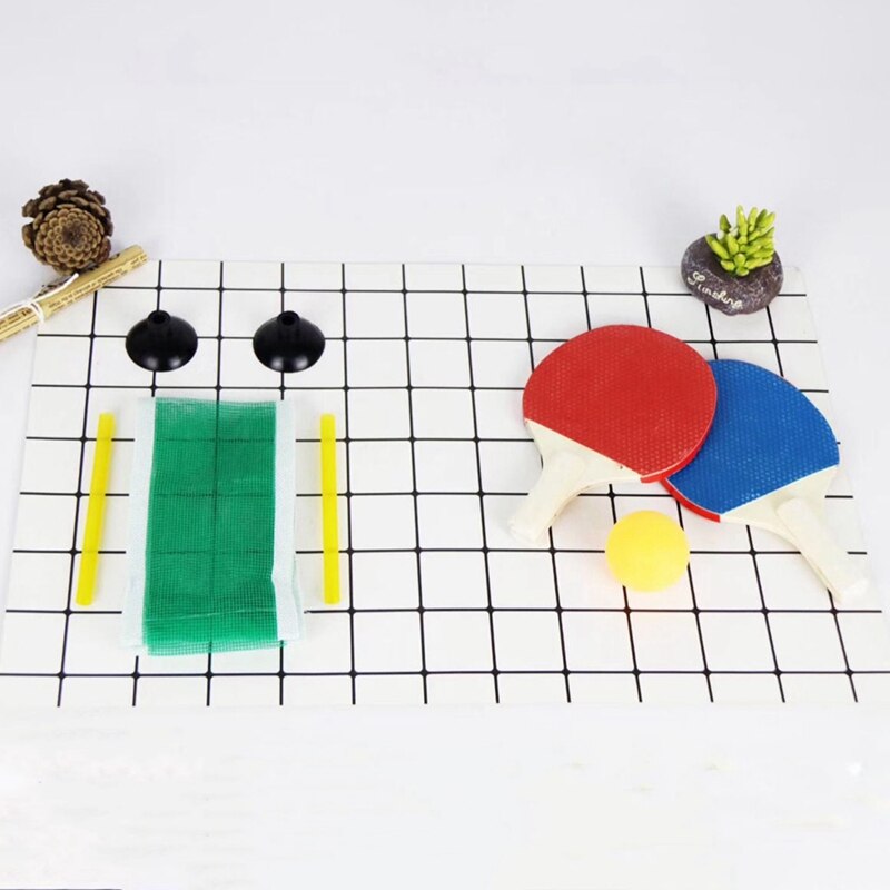 Tischtennis Spielen Set, Professionelle Tisch Tennis Schläger Set, Mini Ping Pong Spiel Bälle, ideal für Anfänger und Kinder