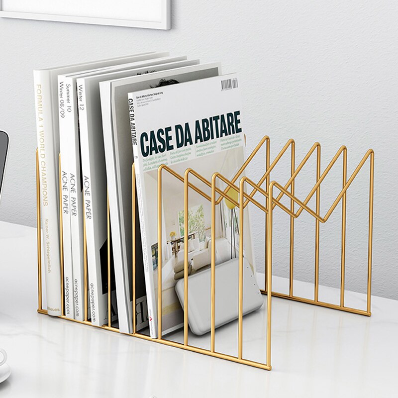 Iron Home Office Storage Supplies органайзер для косметии Metal Almacenamiento Oficina y Hogar 1 To 9 Grid Storage Box: Gold A 28X18X19CM