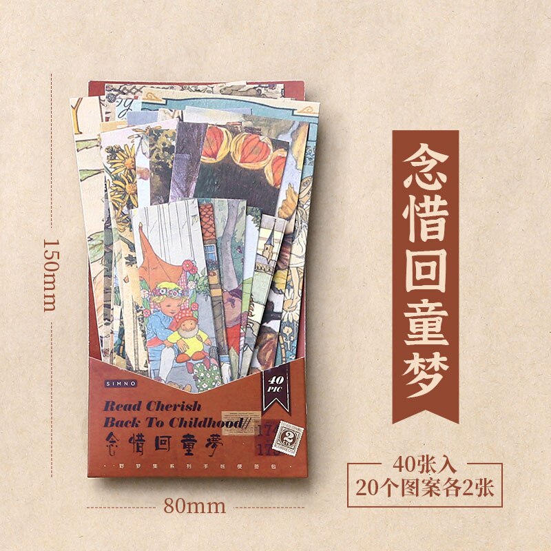 Vlinder Vintage Scrapbooking Ambachtelijke Papier Kawaii Art Junk Journal Deco Sticker Natuurlijke Collection Diy Collage Materiaal Papier: 2