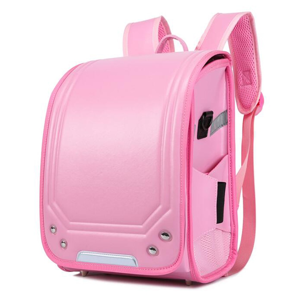 Marca japonesa randoseru crianças mochila para crianças sacos do plutônio águia sólida a4 infantil adolescente saco de escola ortopédica 2022