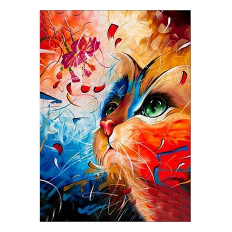 DIY 5D Diamond Painting By Number Kits Full Drill Rhinestone Pictures Arts Craft for Home Wall Decor Looking Flowers: Default Title