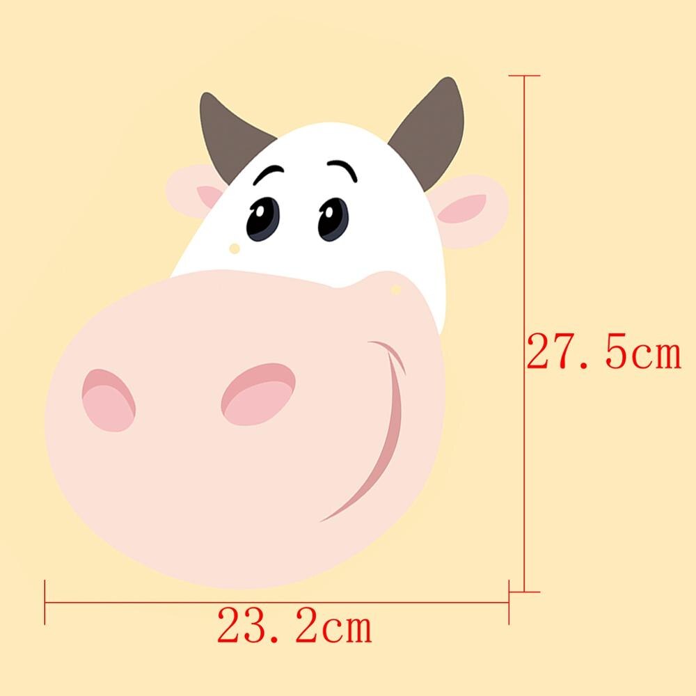 Jungle Safari Fête D'anniversaire Bannière Dessin Animé Vache Girafe Cochon Guirlande Drapeau Un 1st Anniversaire Fournitures Animaux Des Bois Décor de Fête