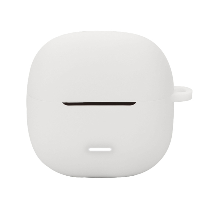 Draadloze oordopjes Siliconen omhulsel Zachte hoes voor Buds 6 lite Flexibele hoes: WIT