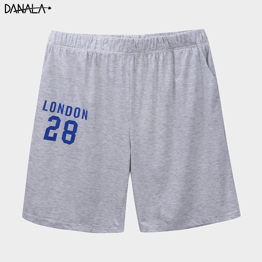 GAIREG Grappige aap hangende bladeren heren pyjama set korte mouw 2-delige nachtkleding met zakken S-XXL, Leuke Aap Gezicht Banaan Oranje, S
