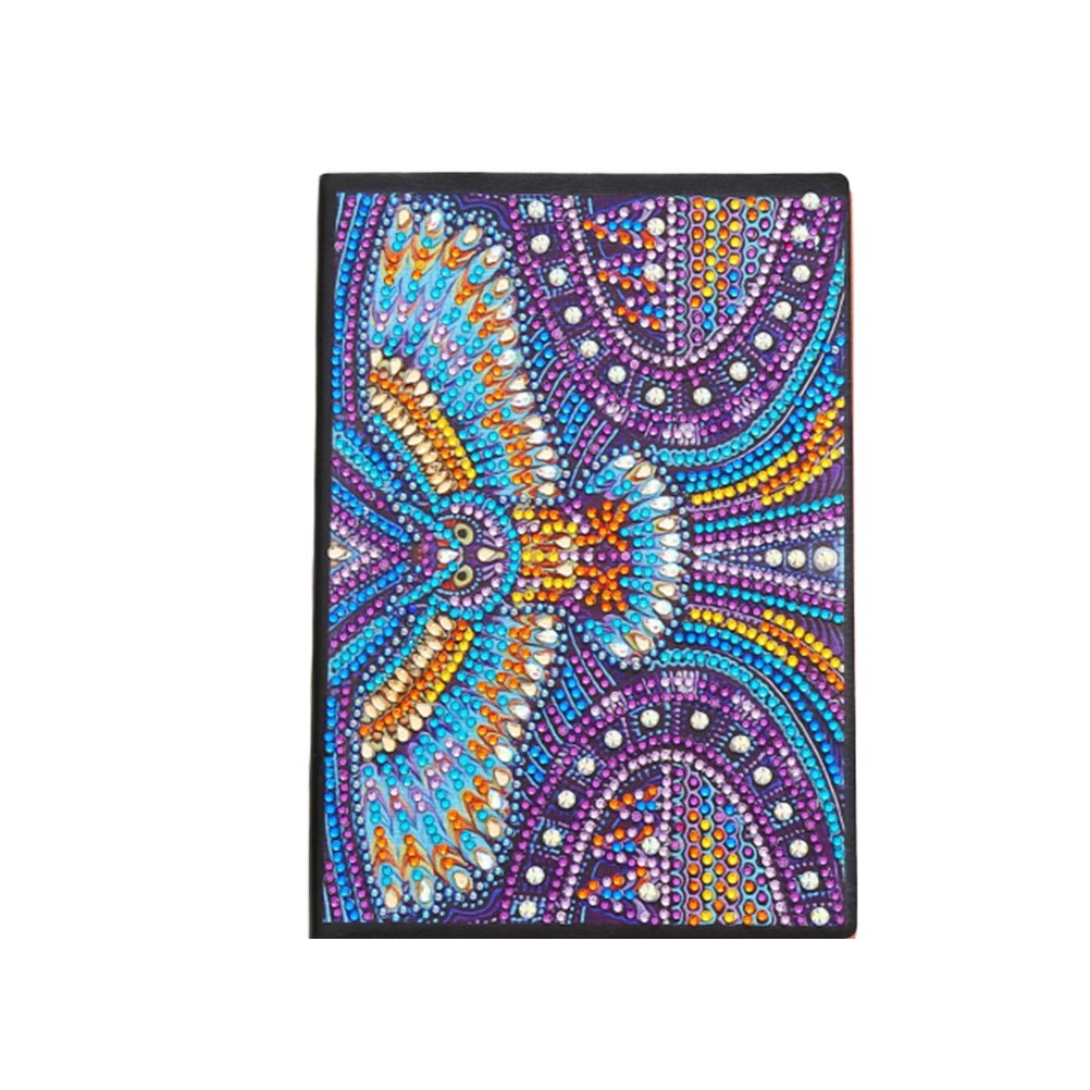 DIY 5D Diamant Schilderij Notebook Hars Strass Decor Kleurrijke Schilderij A5 Notebook Kruissteek Ambachten Sticker Diamant Mozaïek: Multi-Colored