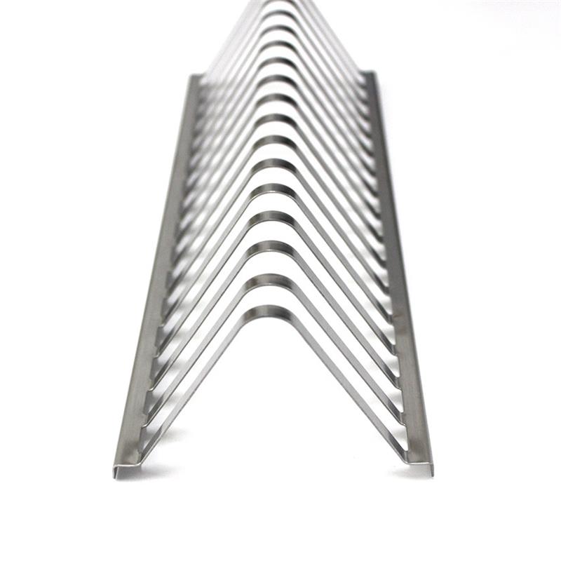 Outdoor Rvs Barbecue Grill Houder Roken Rib Rekken Bbq Accessoires Grillen Roosteren Stand Picknick Gebruiksvoorwerp 12Inch