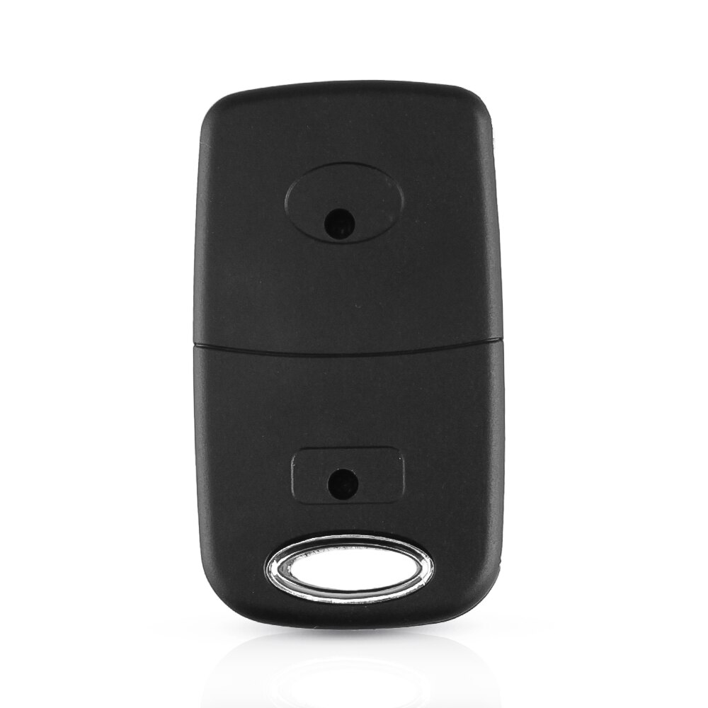 KEYYOU obudowa kluczyka robić samochodu Toyota Yaris Prado Tarago Camry Corolla zabawka43 / zabawka47 / zabawka48 ostrze + gumowy przycisk Podkładka 2/3 BTN