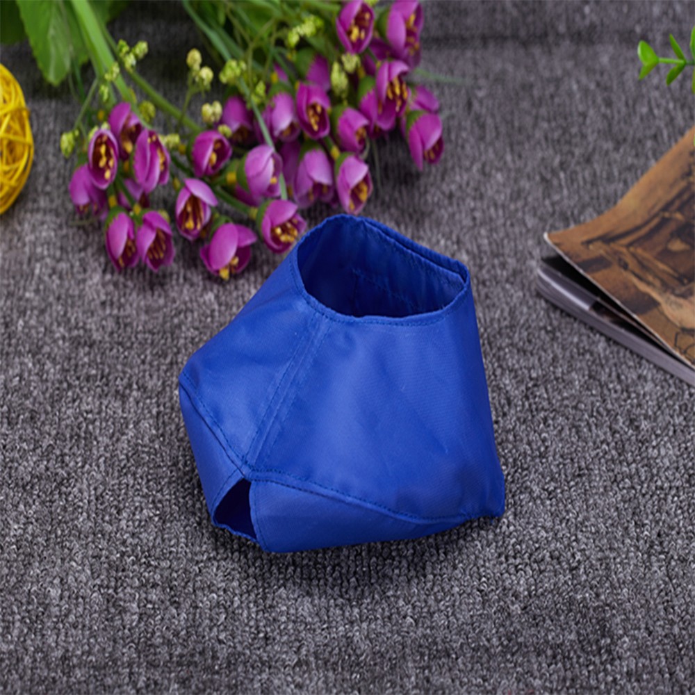Nylon Katze Maulkorb Anti-Biss Atmungsaktive Katze Maulkorb Masken für Pflegenbad-Massage-bürsten-kamm Schutz Haustier Auge Maske für Katzen Haustier pflege Werkzeuge: Blau / M